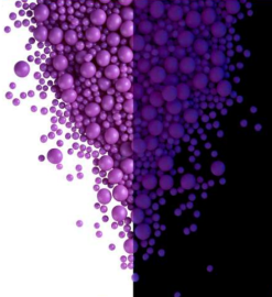 Драже зерновое в глазури НЕОН (ультрафиолет) 2-5, 6-8 мм "ФБ" #911, 100 гр (фасовка ИМ)