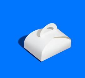 Упаковка ForGenika LADY Белый 200*140*80 мм ST (25 шт./уп., 250 шт./кор.)