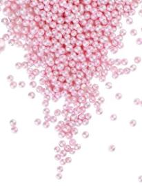 Драже зерновое в глазури БЛЕСК НЕЖНЫЙ Розовый (2-5мм), #805/2, 50 гр (фасовка ИМ)