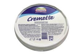 Сыр творожный Креметте Профессионал Хохланд 65%, 2,2 кг