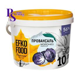 Майонез "EFKO FOOD" 56% ,ведро 9,5 кг/10л, professional