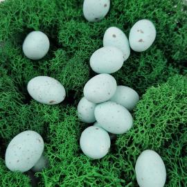 Посыпка "Яйца глазированные бирюзовые матовые в крапинку", арт.tp101031, 100 гр. (фасовка ИМ)