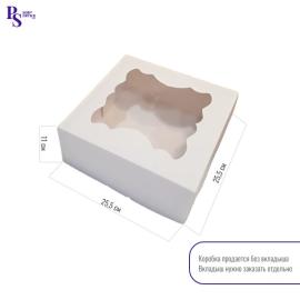 Упаковка 9 капкейков с окном, шт