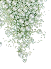 Драже зерновое в глазури БЛЕСК НЕЖНЫЙ Мятный (3х разм), #801 (1,5кг)