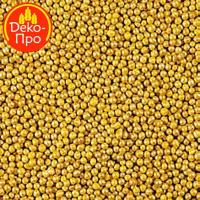 Посыпка "Шарики золотые" мини №12, 1 кг, арт.20097