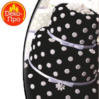 Мастика сахарная ванильная черная 600 г, арт. 36005