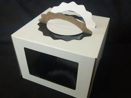 Упаковка "Наполеон" с ручками 24*24*20 см, упак/5шт