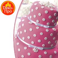 Мастика сахарная ванильная розовая 600 г