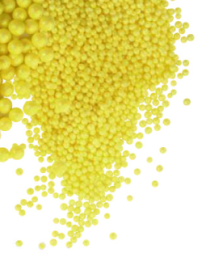 Драже зерновое в глазури БЛЕСК Лимонный 2-3 мм "ФБ" #830/2 1,5кг
