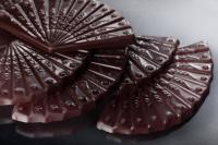 Украшение шок. "Веер темный" (1кг)