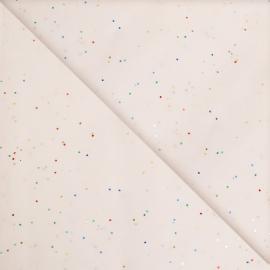 Бумага упаковочная тишью, белая "Конфетти", 50*66 см 9618335 (10шт/упак)