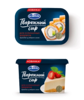 Сыр творожный "Экомилк" 60% ,400г