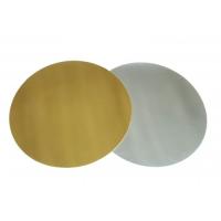 Подложка d 20 см, h 3,2 мм, лам. зол/серый, шт