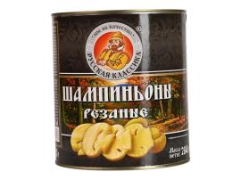 Шампиньоны резаные 3100 мл "Русская Классика"