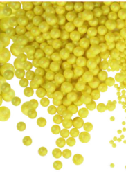 Драже зерновое в глазури БЛЕСК Лимонный 6-8 мм "ФБ" #830/6 1,5кг