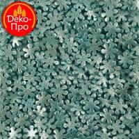 Посыпка "Снежинки голубые перламутровые",750 гр