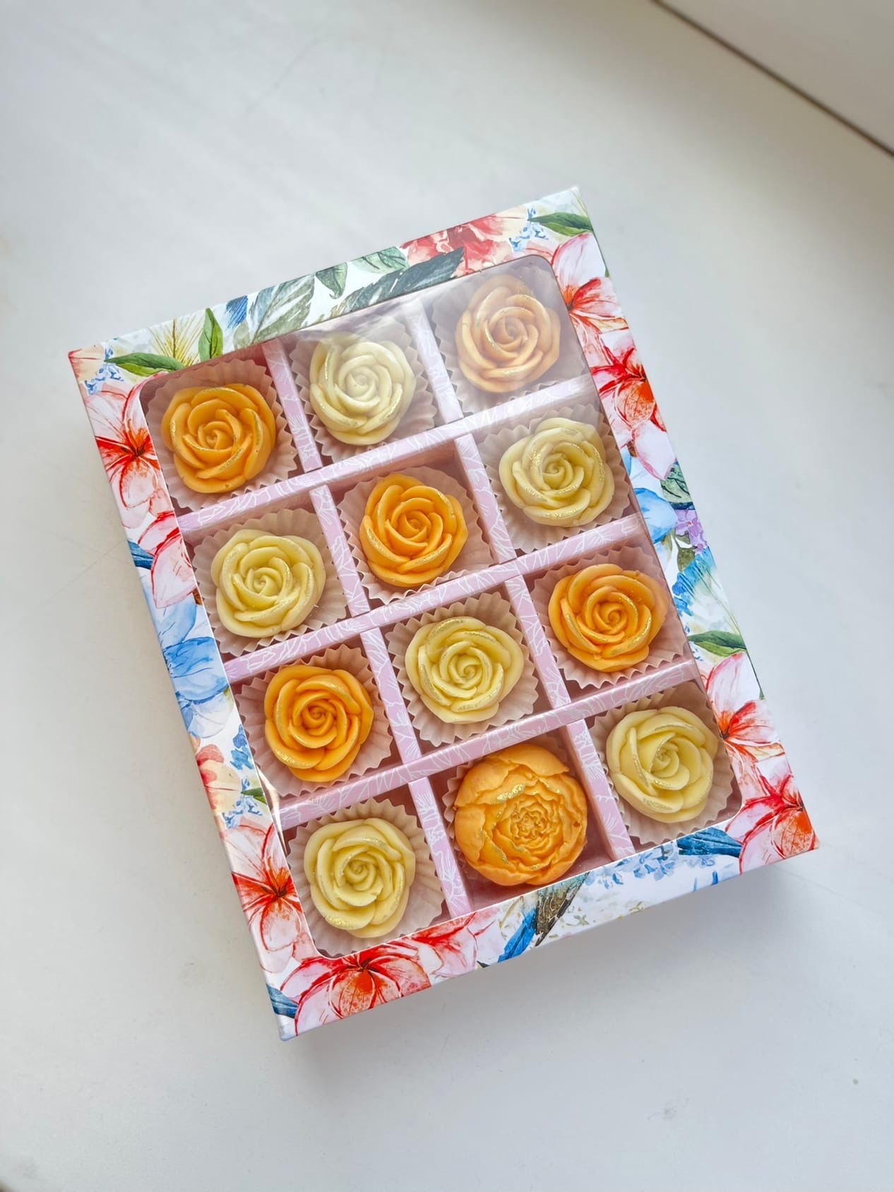 Коробка для конфет 12 шт "Летний букет", 19*15*3,6 см, 5 шт купить ...