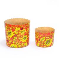 Форма для куличей 70*60, арт.PA7060COL3RN (100 шт/уп)