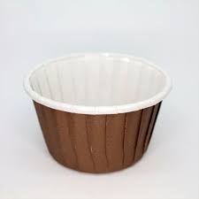 Форма бумажная Маффин 50*40 мм коричневый (100шт) БЭНДЕРС