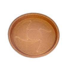 Форма пай-пирог 160*30 круглая коричн, арт.8016030В (50шт/упак) (запайщик ПС)