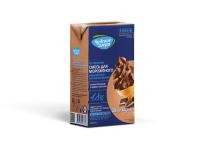 Смесь жидкая для мягкого мороженого ультрапастеризованная Шоколадная 4,8%, 1л