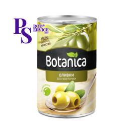 Оливки б/к "Botanica" 270 гр (Испания) (12 шт/уп) (Успех)