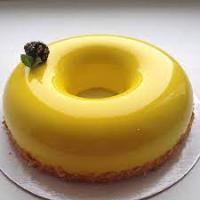 Гель зеркальный Dally Gel лимон, 1 кг