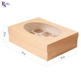 Упаковка OSQ MUF 12, 330*250*100 Крафт