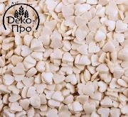Посыпка "Сердечки белые перламутровые", арт.tp62967, 0,75 кг