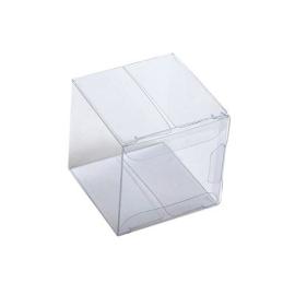 Коробка под пирожные прозрачная 100*100*100 мм, арт. 040140