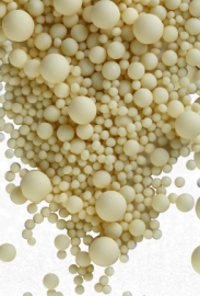 Драже зерновое в глазури ЖЕМЧУГ (желтый) матовый #235м, 50 гр (фасовка ИМ)