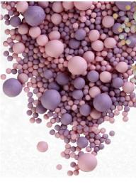 Драже зерновое в глазури (сиреневое, розовое) "ФБ" #093, 50 гр (фасовка ИМ)