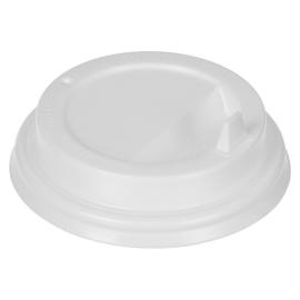 Крышка ПП Белая D90 (300, 400мл) с клапаном, уп/50шт