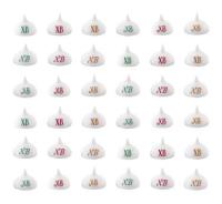 Украшение сахарные фигурки БЕЗЕ С РИСУНКОМ ХВ, арт.tp62172, 650 гр (кор/4уп)