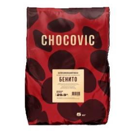 Шоколадная масса белая Chocovic БЕНИТО (29,9%), код CHW-U25CHVC-25B, 250 гр (фасовка ИМ)