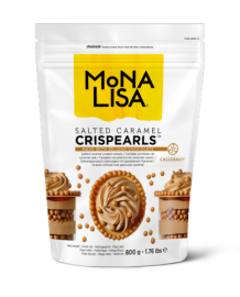 Драже "Crispearls" Mona Lisa Солёная карамель, код CHF-CC-CCRISE0-02B, пакет 0,8 кг