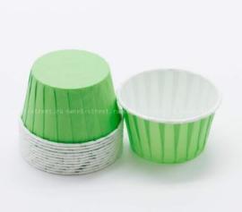 Форма бумажная Маффин 50*40 мм зеленый 100шт. БЭНДЕРС