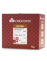 Шоколадная масса молочная Chocovic Salvador (35% какао), код CHM-T1CHVC-94B, 5 кг