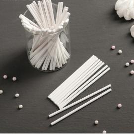 Набор палочек для кондитерских изделий Доляна, d=0,3 см, 10 см, арт.1690332 (50шт/уп)