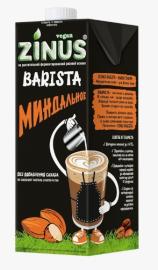 Напиток растительный Миндальный BARISTA 2,0% ZINUS BARISTA, 1л