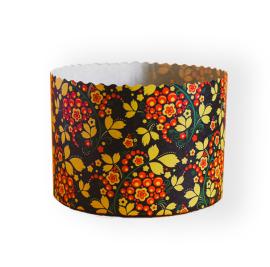 Форма для куличей 90*90, арт.PA9090ZHOST/3_R "Рябина" (уп/10шт) (запайщик ПС)