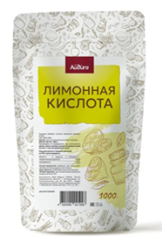 Кислота лимонная, 1000 гр, (Айдиго)