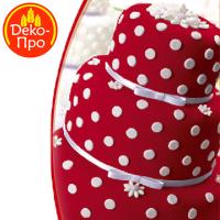 Мастика "Top Dekor" Красная (600 гр)