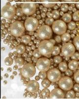 Драже зерновое в глазури БЛЕСК Золото (3х разм), #765 ,1,5кг