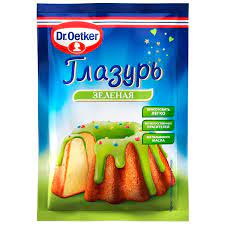 Глазурь зеленая "DR. BAKERS", 90 гр