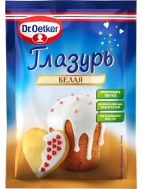 Глазурь белая "DR. BAKERS", 90 гр