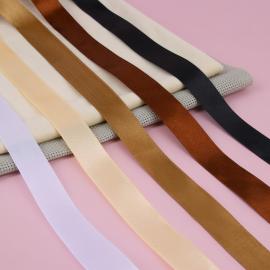 Набор атласных лент, 5 шт, Коричневый спектр, 20 мм*23 м, арт.6881542