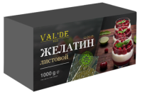 Желатин говяжий листовой 180+bloom Gold Халяль, 1 кг