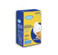 Смесь жидкая для мороженого ультрапастеризованная с ароматом ванили "Чудское озеро", 3,5%, 1 л