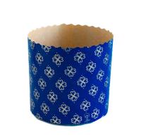 Форма для куличей 70*60, арт.PA7060RC "КЛЕВЕР" синяя (100 шт/уп)